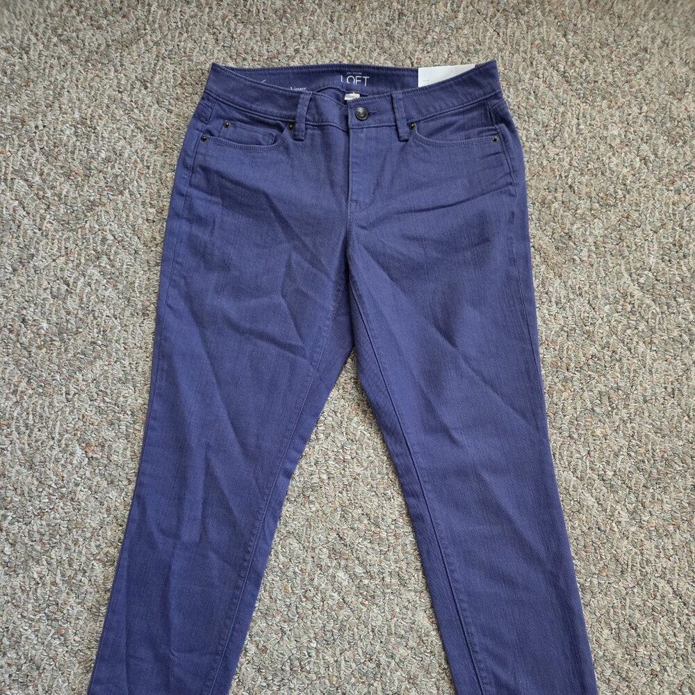 Women's Ann Taylor LOFT Curvy Skinny Pants
